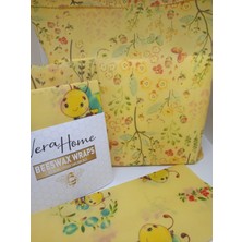 Verafood Balmumu Beeswax Saklama Bezi 2'li Set (Büyük Kese 40*35 ve BEZ30*30)