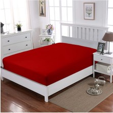 Lastikli %100 Pamuk Penye Çarşaf 140X200