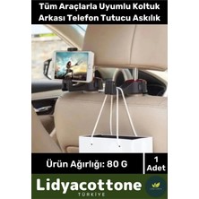 Oto Koltuk Arkası Telefon Tutucu Askılık Tablet Tutucu Organizer Askılıklı