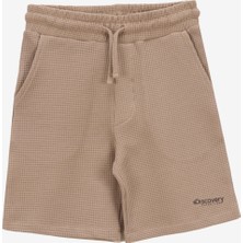 Discovery Expedition Lastikli Bel Basic Bej Erkek Çocuk Şort D5SB-SHT3244