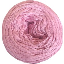 Roselle Gül Kurusu Renginde Çok Katlı Koton El Örgü İpi (200 Gr.)