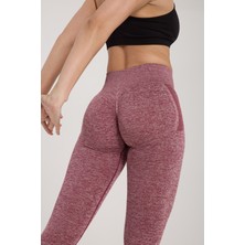 Gymhams Drop Kalçası Büzgülü Kalça Şekillendirici Push Up Toparlayıcı Kadın Spor Tayt