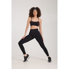 Gymhams Drop Kalçası Büzgülü Kalça Şekillendirici Push Up Toparlayıcı Kadın Spor Tayt