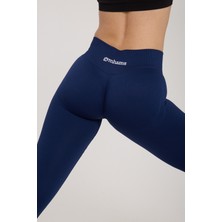 Gymhams Drop Kalçası Büzgülü Kalça Şekillendirici Push Up Toparlayıcı Kadın Spor Tayt