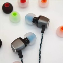 Maxup Huawei Freebuds 4i Kulaklık Tıpası Pedleri 6 Adet Silikon Kulak Içi Uçları L/m/s Evrensel Uyumlu