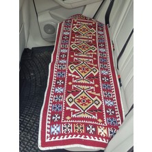 Obam  Oto Koltuk Kılıfı (Çift Taraflı )Yıkanabilir Araba Takımı Kilim Bordo Renk FİAT,WW,OPEL,HYUNDAİ,BMW,MERCEDES,HER ARACA UYGUN