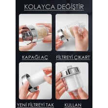 Kireç Önleyici Filtre 6 Adet(Duş,lavabo,banyo,mutfak)