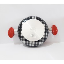 22 cm  Desenli Teflon Tava Yumurta Melemen Tavası Pişirme Tava