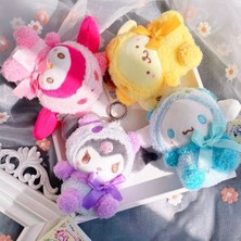 Charmy Sanrio Peluş Anahtarlık Çanta Charmı Pompompurin, Kuromi