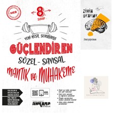 Ankara Yayıncılık LGS Sözel Mantık Güçlendiren Soru Bankası+Zihin Deneme+Sssk891