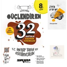 Ankara Yayıncılık LGS Inkılap Güçlendiren 32 Hafta Deneme+Zihin Deneme+Sssk468