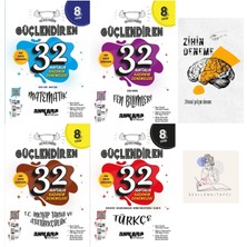 Ankara Yayıncılık LGS Mat-Fen-Türkçe-Inkılap Güçlendiren 32 Hafta Deneme+Zihin Deneme+Sssk383