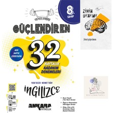 Ankara Yayıncılık LGS Ingilizce Güçlendiren 32 Hafta Deneme+Zihin Deneme+Sssk439