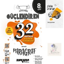 Ankara Yayıncılık LGS Paragraf Güçlendiren 32 Hafta Deneme+Zihin Deneme+Sssk494