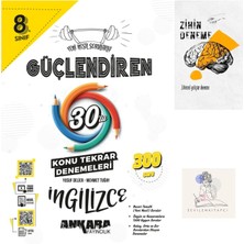 Ankara Yayıncılık LGS Ingilizce 20li Konu Tarama Denemeleri +Zihin Deneme+Sssk120