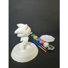Vitrin XL Sonic 3D Figür Boyama Seti