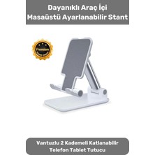 Yüksek Kalite Metal Kaymaz Tablet Telefon Tutucu Stant 2 Kademeli Uzunluk