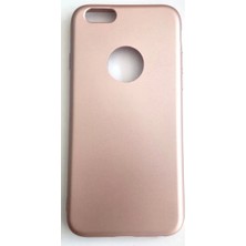 Iphone 6/6s Uyumlu Yumusak Slikon Kilif Kadife Dokulu Rose Gold