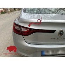 Megane 4 (2016-2024) Stop Çerçeve Kaplama - Parlak Siyah