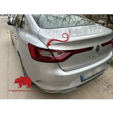Megane 4 (2016-2024) Stop Çerçeve Kaplama - Parlak Siyah
