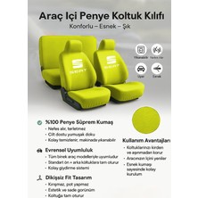 Mirsepet Seat Leon Oto Koltuk Kılıfı 4 Parça Set