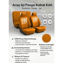 Sade ve Sik Gorunum Sunan Fiat Doblo ile Uyumlu Oto Koltuk Kilifi Tam Araciniza Gore
