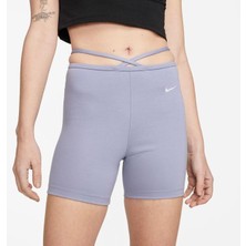 Nike Sportswear Everyday Modern Kadın Mor Şort