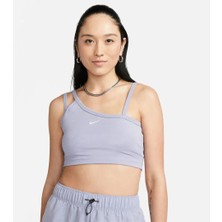 Nike Sportswear Everyday Modern Kadın Mor Bra