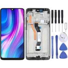 Redmi Note 8 Pro LCD Ekran +Tamir Seti Siyah Renk Ilanı Tek Sim Kart Ldeaew