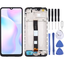 Redmi 9A Redmi 9c Redmi 9i Poco C31 LCD Ekran Çerçeveli +Tamir Seti Birebir Uyumlu
