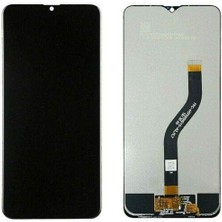 Samsung A20S LCD Ekran A207 Siyah Renk Ilanı Çıtasız Ekran