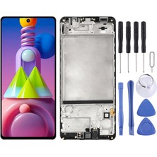 Samsung Galaxy M51 Sm M515 LCD Ekran Çerçeveli +Tamir Seti LCD Ekran