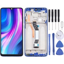 Redmi Note 8 Pro LCD Ekran Çerçeveli +Tamir Seti Çift Sim Mavi Renk Ilanı 123WSD
