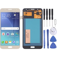 Samsung Galaxy J7 2015 J700 LCD Ekran Gold Renk Ilanı +Tamir Seti Arasla Hızlı Gönderim