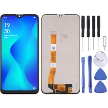 Realme C2 LCD Ekran Siyah Renk Ilanı+Tamir Seti RMX1941  Birebir Uyumlu