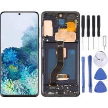 Samsung Galaxy S20 Plus LCD Ekran Siyah Renk Ilanı+Tamir Seti Amoled Çerçeveli