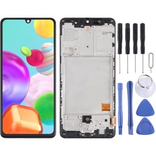 Samsung Galaxy A41 Sm A415 LCD Ekran Çerçeveli +Tamir Seti Siyah Renk Ilanı Xxe3