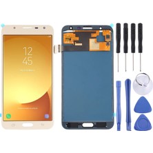 Samsung Galaxy J7 Core J701F LCD Ekran +Tamir Seti Gold Renk Ilanı  Hızlı Kargo