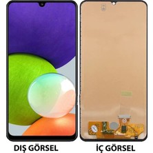 Samsung Galaxy A22 4g LCD Ekran Hk+Dokunmatik (Siyah Renk Ilanı) Tam Uyumlu