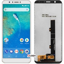 General Mobile GM10 LCD Ekran +Dokunmatik (Beyaz Renk Ilanı)) Ldeaew