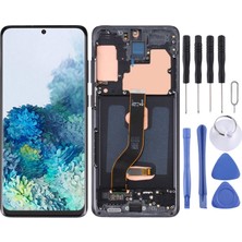 Samsung Galaxy S20 Plus 5g G985 Çerçeveli LCD Ekran +Tamir Seti Siyah Renk Ilanı Ldeaew