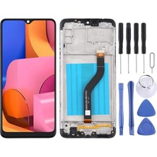 Samsung A20S LCD Ekran A207 LCD Ekran Siyah Renk Ilanı Çıtalı Kaliteli Ürün