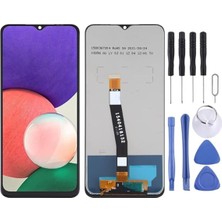 Samsung A22 LCD Ekran 5g Modeli A226 Siyah Renk Ilanı LCD Ekran Tamir Seti F45FD