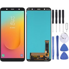 Samsung Galaxy J8 Sm J810 LCD Ekran +Tamir Seti OLED Tam Uyumlu