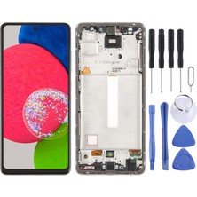 Samsung Galaxy A52S Sm A528B LCD Ekran Çerçeveli +Tamir Seti Parmak Izi Çalısmaz RX4F