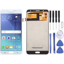 Samsung Galaxy J7 2015 J700 LCD Ekran Beyaz Renk Ilanı +Tamir Seti Ekran