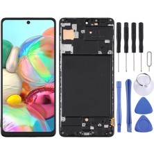 Samsung Galaxy A71 Sm A715 LCD Ekran Siyah Renk Ilanı +Tamir Seti Parmak Izi Çalısmaz