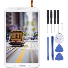 Samsung Galaxy Tab 3 8.0 T311 LCD Ekran Beyaz Renk Ilanı +Tamir Seti