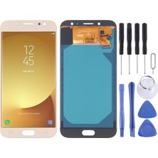 Samsung Galaxy J7 2017 J730 LCD Ekran Gold Renk Ilanı +Tamir Seti Aaa Katite