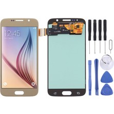 Samsung Galaxy S6 LCD Ekran Gold Renk Ilanı  OLED +Tamir Seti Kaliteli Ürün